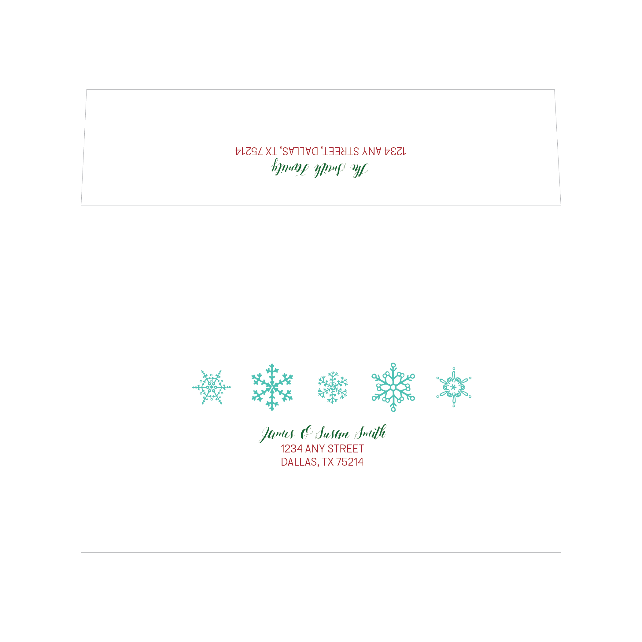 Snowflake Envelope