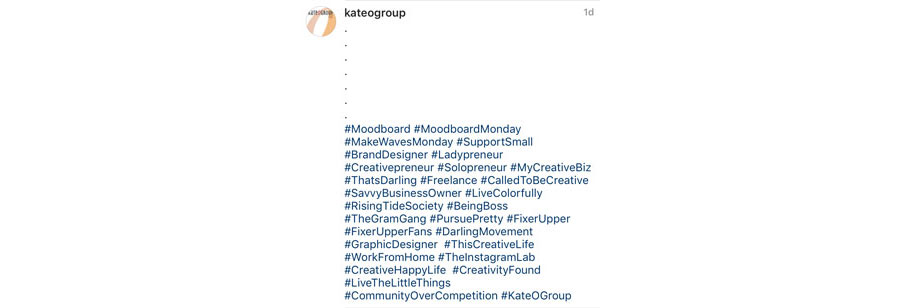 KateOGroup-Hashtags