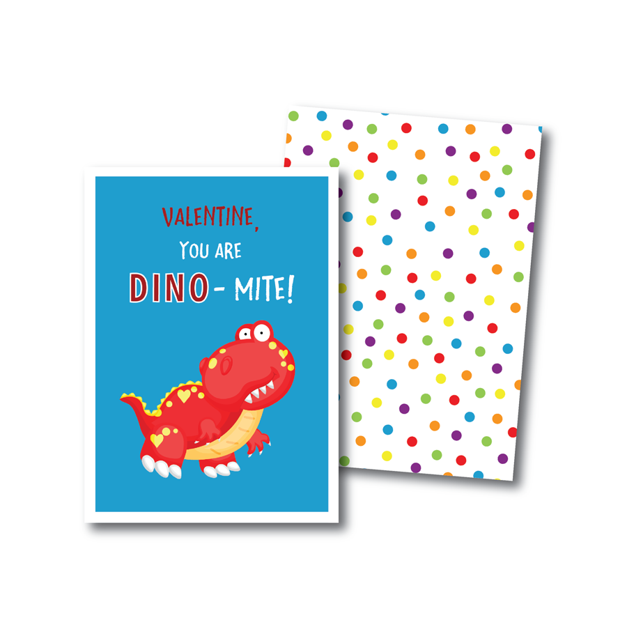 Printable Dinosaur Valentines Cards KateOGroup