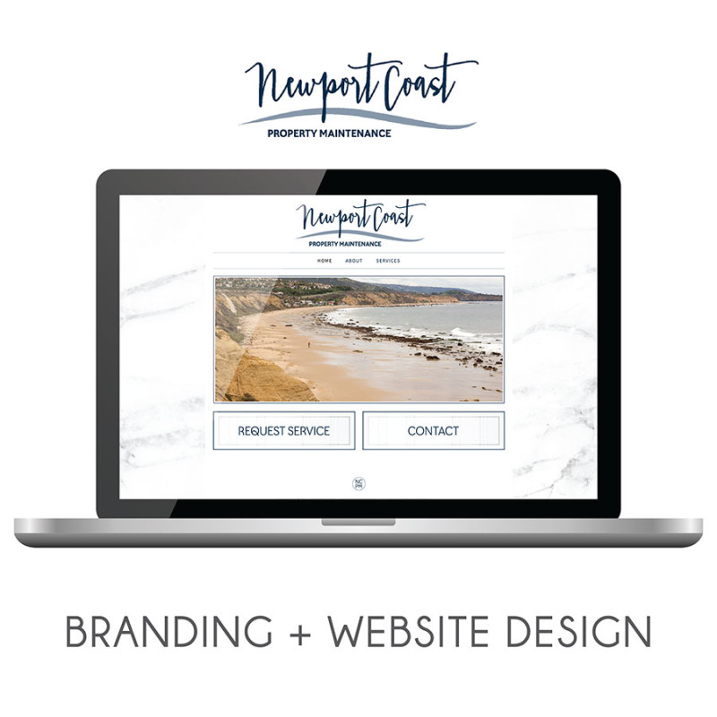 Newport Coast Property Management | Branding + Web Design