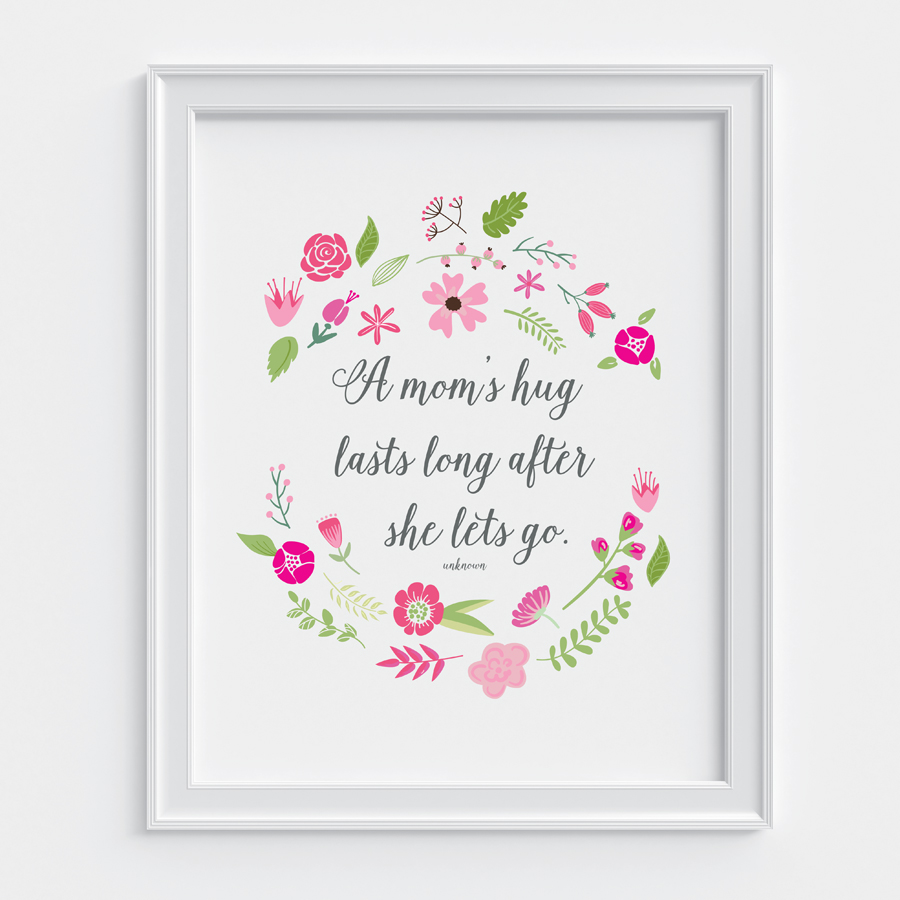 Mother's-Hug-Print-Framed