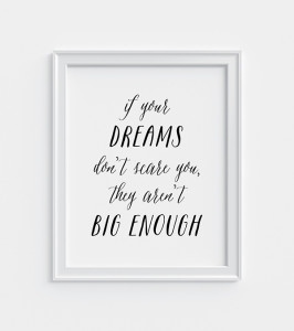 Dreams print freebie