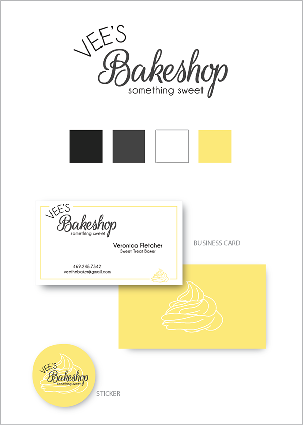 Vee's Bakeshop Final Logo Design