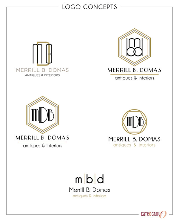 Logo Design: Merrill B. Domas Concepts