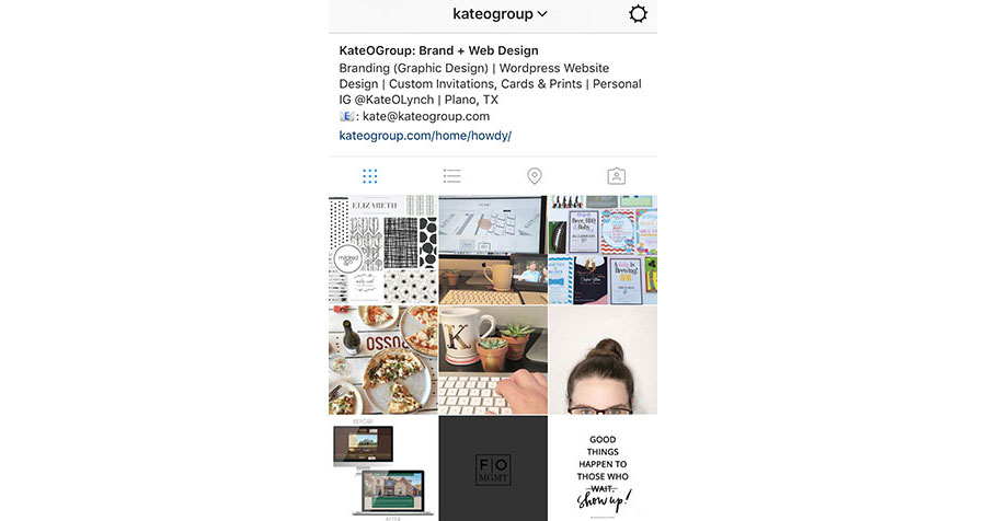 KateOGroup Instagram Feed