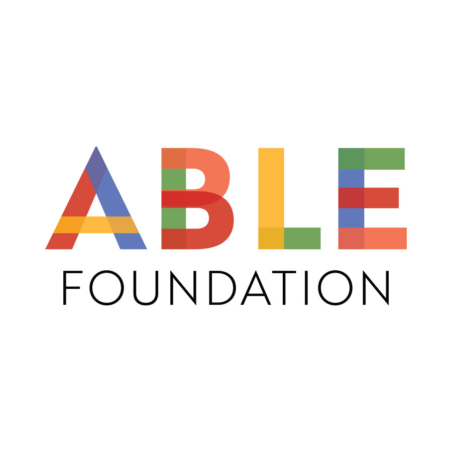 ABLE Foundation Custom Branding & Logo Design by KateOGroup